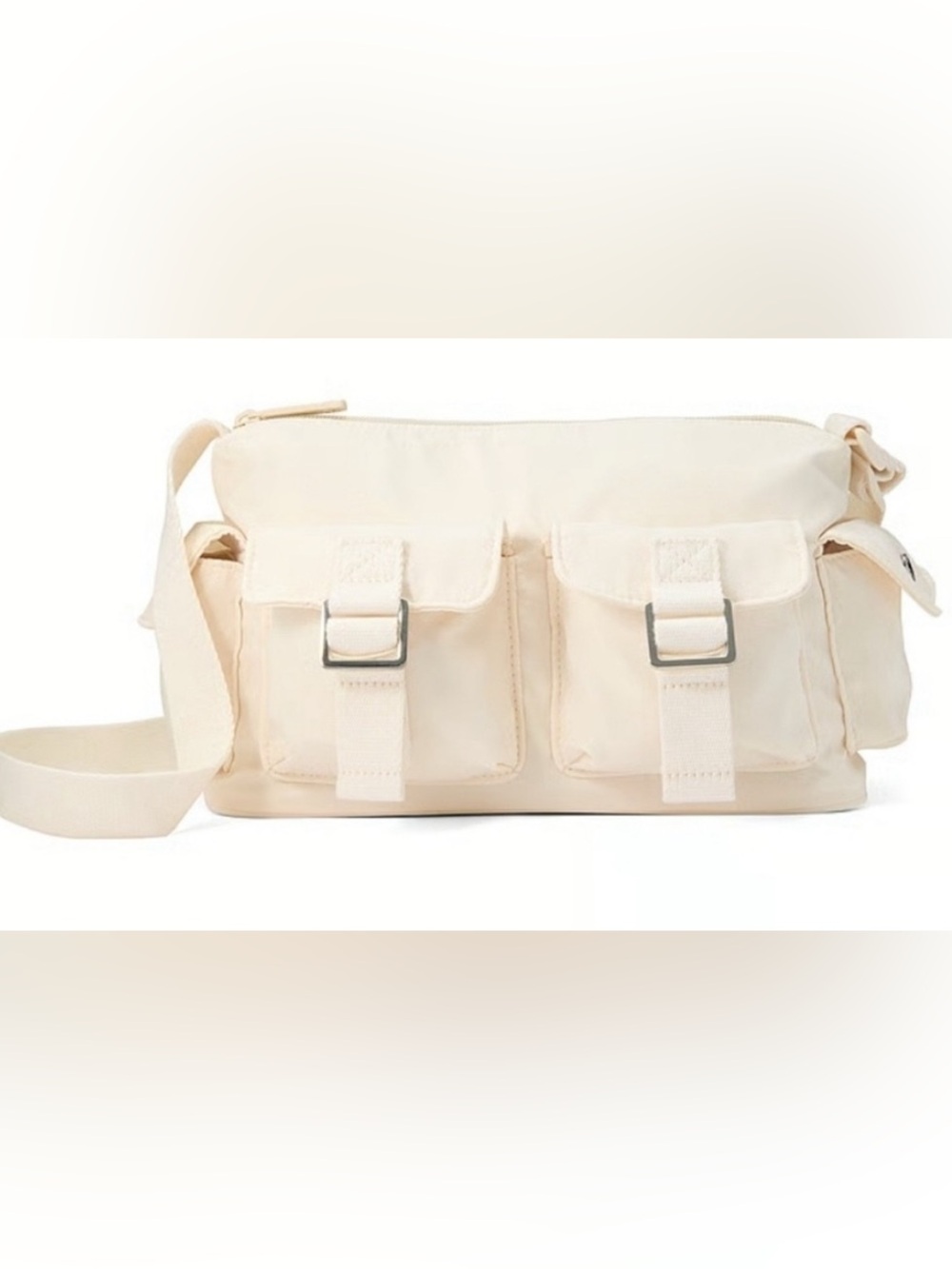 Victoria's Secret PINK Soft Cream Nylon Crossbody